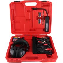 Jeffergarden - Stéthoscope électronique de bruit de voiture, outil de Diagnostic automatique, 6 canaux pour la Transmission du moteur, réservoir de