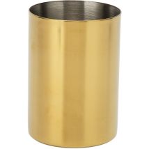Jeffergarden - Tasse doseuse en acier inoxydable, lavable au lave-vaisselle, tasse universelle d'alimentation en poudre de café pour broyeur doré