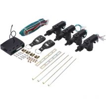 Jeffergarden - Télécommande de voiture 4 portes système de verrouillage centralisé verrouillage automatique sécurité Kit d'entrée sans clé