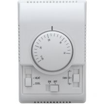 Jeffergarden Termostato dell'aria condizionata centralizzata Interruttore di controllo meccanico a 2 vie Condizionatore 110‐220 v