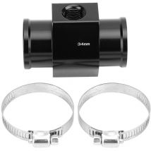 Jeffergarden Tuyau de joint de température de l'eau en aluminium, Tbe 1,495 pouces adaptateur de teur de température de liquide de refroidissement