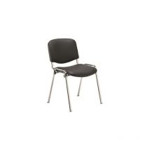 VOW - Jemini Mpps Stacking Chair Chm/Blk - KF90563
