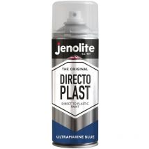 Jenolite Directoplast Multi-Surface Paint - Ultramarine Blue Gloss - 400ml Spray Can - 3-Pack