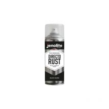 Directorust All-in-One Multi-Surface Paint - Black Gloss - 400ml Spray Can - 2-Pack - Jenolite