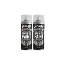 Jenolite - High Gloss Brake Caliper Paint - Black - 400ml - 2-Pack