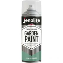 Multi-Surface Garden Furniture Paint - Chalky Green - 400ml Spray Can - 3-Pack - Jenolite