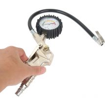 Jeobest - Pneumatique Gonfleur Pneumatique Gonfleur Testeur De Pression Pneu 0-16 Bar nouveau