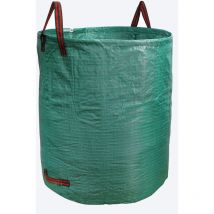 Jeobest - Sac de jardin réutilisable en Tissu tissé enduit de polypropylène - 500l - Vert