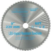HM-Sägeblatt Drytech D=230x25,4x1,4mm 60Z für Stahl dünnwandig lbs schockresistent - Jepson
