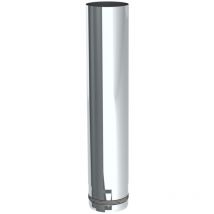 Pellet-line Längenelement 500 Mm Edelstahl Unlackiert Ø 100 Mm - Jeremias