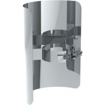 Jeremias PELLET-LINE Strahlungsschutz Längenelement l=250 mm Edelstahl unlackiert
