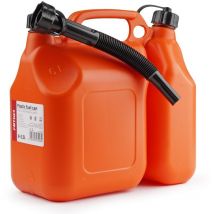 Jerrican Carburant En Plastique 6l + 2,5l