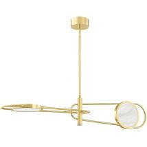 Jervis Suspension à 2 Lumières Laiton, Albâtre