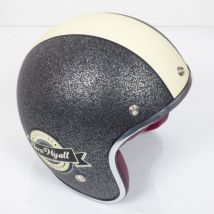 Jet-bol-helm Torx Wyatt Schwarz Beige Matt Größe Xs Für Motorrad
