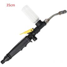 Rapanda - Jet de lave-auto en acier inoxydable, pulvérisateur d'eau de nettoyage amovible antirouille pour jardin Automobile 35cm/13,78 pouces