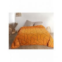 Jeté de lit 'Calisson' - 230x250cm - Orange