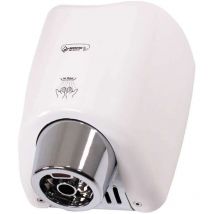 Händetrockner - Berührungsloser Händetrockner booster, weißer ABS-Kunststoff 8596220009326 - Jet Dryer
