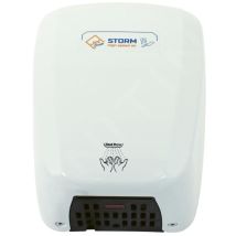 Jet Dryer - Sèche-mains - Sèche-mains Storm, Plastique Abs Blanc 8596220006370
