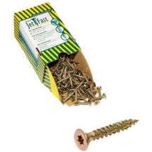 Sanundo - Jet-fast Spanplattenschrauben Vg Tx30 6,0x40 Gelb Verzinkt 200 Stck/paket