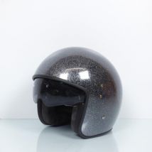 Jet Up Helm Für Männer / Frauen Up Größe Xxl Smart Glitter Black