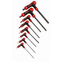 Jeu 8 clés males 6 pans a poignée en l sam - 60PTJ8