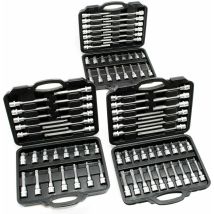 Jeu clé douille clé hexagonale dents multiples clé allen acier coffret outils