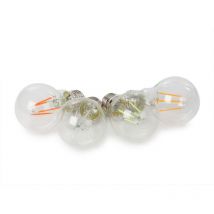 HQ-Power Ampoule led, vert clair, E27, 4 pcs
