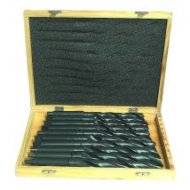 Sodise - coffret de 10 forets -acier hss cone morse CM2 de 14,5 à 23 - S14892