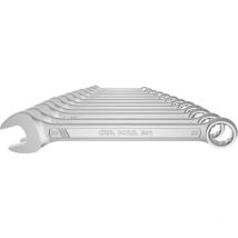 Cetaform - Jeu de 12 clés plates mixtes à fourche et anneau