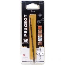 Hd Outillage - Jeu de 12 lames à chantourner spiralées ø 1,3mm Diamètre 1,3 mm, Longueur 127 mm, Nombre de dents 28 tpi ,