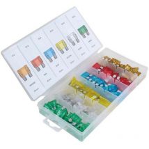 Jeu de 120 fusibles standards autos a lamelles de 5 à 30 a