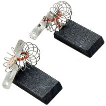 Miele – Jeu de 2 charbons moteur pour lave-linge – Appareils compatibles : W701, W698, W697, W711, W699, W700, W735