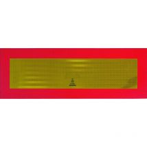Jeu 2 plaques alu -remorques- et semi remorques 565x195 mm -16947
