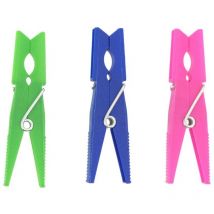 Jeu de 24 pinces plastique Lenom