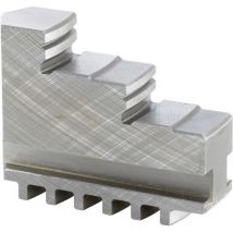 Röhm Gmbh - Mors de mandrin de serrage, 3 mors, étagés vers l'extérieur, trempés, Taille : 100 mm, Long. a 48 mm, Larg. : b 14 mm, Hauteur c : 33,5 mm