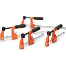 Jorgensen - Jeu de 4 pinces en acier (2-15 cm, 2-30 cm) 2391335 Envergure max.:30 mm Longueur: 420 mm Mesures d'empatteme