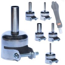 Jeu de 5 buses à air chaud pour station de soudage Rosfix (3,4,6,7,12mm)