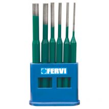 Jeu de 6 chasse-goupilles 3 - 10 mm Fervi 0126
