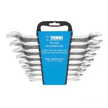 Jeu de 8 cles 6x7 - 20x22 Fervi 0221