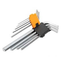 Jeu de 8 cle's hexagonales extra longues Tolsen