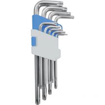 Jeu de 9 clés torx de T10 à T50