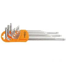 NEO - Jeu de 9 clés torx tools 09-526