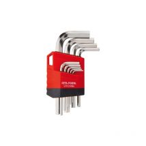 Jeu de 9 clés Allen hexagonales Cetaform l bras court