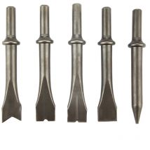 Eosnow - Jeu de burins pneumatiques pour marteau pneumatique 5 pièces pour marteau pneumatique 150/190/250