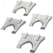 Circumpro - Jeu de cales en métal 3 pièces Acier