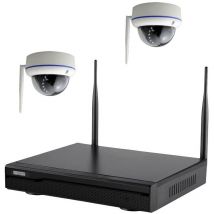 Inkovideo - INKO-22M2D i22m2d Wi-Fi IP-Set pour caméra de surveillance4 canauxavec 2 caméras1920 x 1080 pixels Y851202