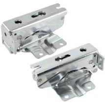 Allspares - Jeu de charnières pour réfrigérateurs ou congélateurs encastrés (2pcs) 481147 / 00481147 par