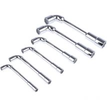 Jeu de clés à douille 6 pièces en Acier chrome vanadium ( Prix pour 1 Jeu )