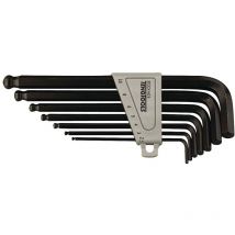 Jeu clés Allen tête sphérique 7 pcs 2,5-10 mm Teng Tools 1475