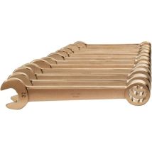 Endres Tools - Jeu De Clés Mixtes 11 Pcs. Ouverture De Clé 10-32 Mm Bronze Multicomposant Aluminium Sans Étincelles